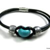 N3054tere_bracelet_cordon_cuir_et_turquoise