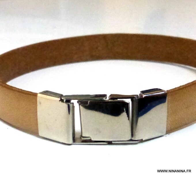 N3057f_Bracelet_homme_femme_cuir_personnalise_fermoir_acier_argente_NINANINA-1