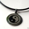 N3067_collier_cuir_yin_yang_acier_inoxydable