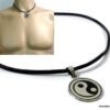 N3067ter_collier_cordon_cuir_yin_yang_acier_inoxydable