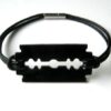 N3080_bracelet_cuir_et_lame_de_rasoir_acier_inoxydable