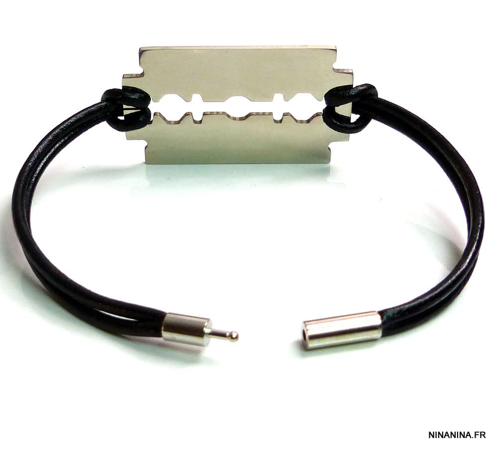 Bracelet lame de rasoir signification clearance