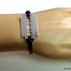 N3080tere_Bracelet_cordon_cuir_lame_de_rasoir_acier_inoxydable