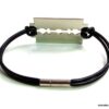 N3080terg_Bracelet_cordon_cuir_lame_de_rasoir_acier_inoxydable
