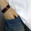 N3085l_Bracelet_homme_cuir_personnalise_chiffres_romains_fermoir_acier_inoxydable