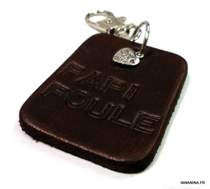 N3087TERc_porte-cle_cuir_PAPI_POULE-2