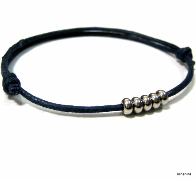 N3120tere_bracelet_cordon_rondelle_acier_inoxydable