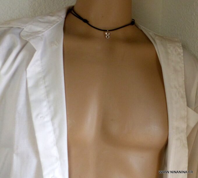 N3185c_Collier_homme_femme_cordon_cuir_infini_argent_925_massif_NNANINA