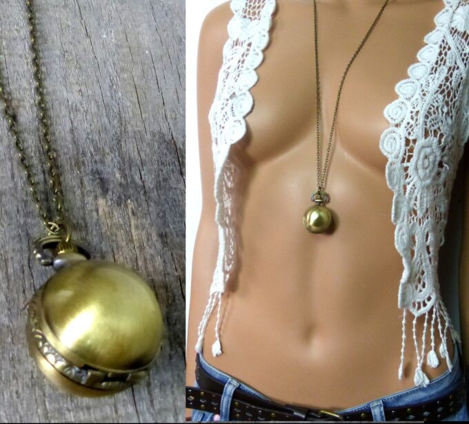 N3189terb_collier_long_sautoir_montre_gousset_boule_bronze-1