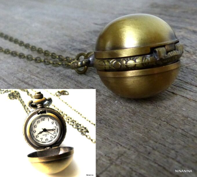 N3189terg_collier_long_sautoir_montre_gousset_boule_bronze-1
