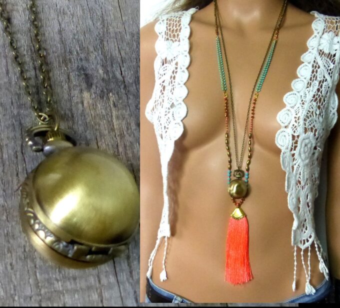 N3189terk_collier_long_sautoir_montre_gousset_boule_bronze-1