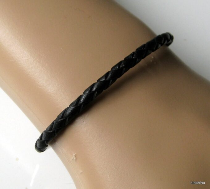 N3225terh_bracelet_cuir_tresse_acier_inoxydable