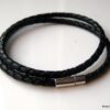N3227c_bracelet_homme_cuir_tresse_et_acier_inoxydable
