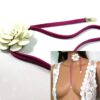 N3228terq_collier_cordon_daim_fleur_nacre