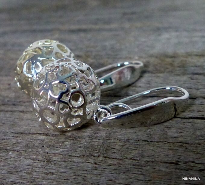 N3230terc_Boucles_doreilles_femme_boules_plaque_argent-1