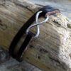 N3248terc_Bracelet_infini_2_tours_cuir_et_acier_inoxydable