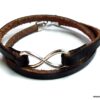 N3248teri_Bracelet_infini_2_tours_cuir_et_acier_inoxydable