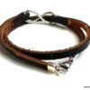 N3248term_Bracelet_infini_2_tours_cuir_et_acier_inoxydable