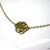 N3258bisi_collier_fleur_acier_inoxydable_plaque_or