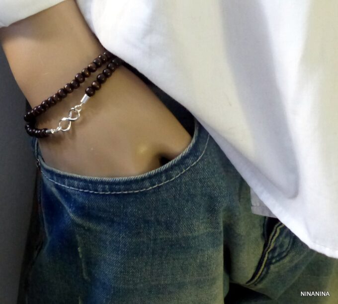 N3259e_Bracelet_homme_infini_argent_massif_perles_bois_NINANINA