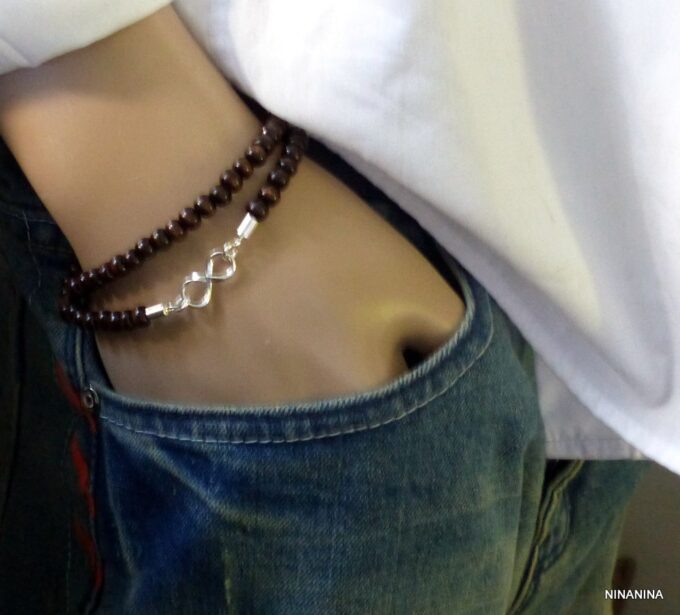 N3259f_Bracelet_homme_infini_argent_massif_perles_bois_NINANINA