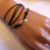 N3269f_Bracelet_wrap_cordon_cuir_infini_argent_925_massif_personnalise_-Bijoux_en_ligne_NINANINA
