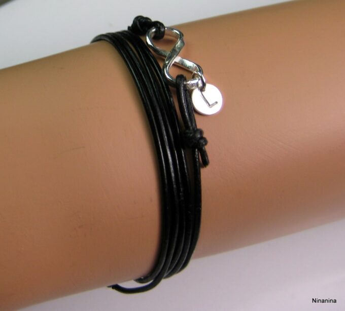 N3269terb_bracelet_cordon_cuir_argent_massif_personnalise