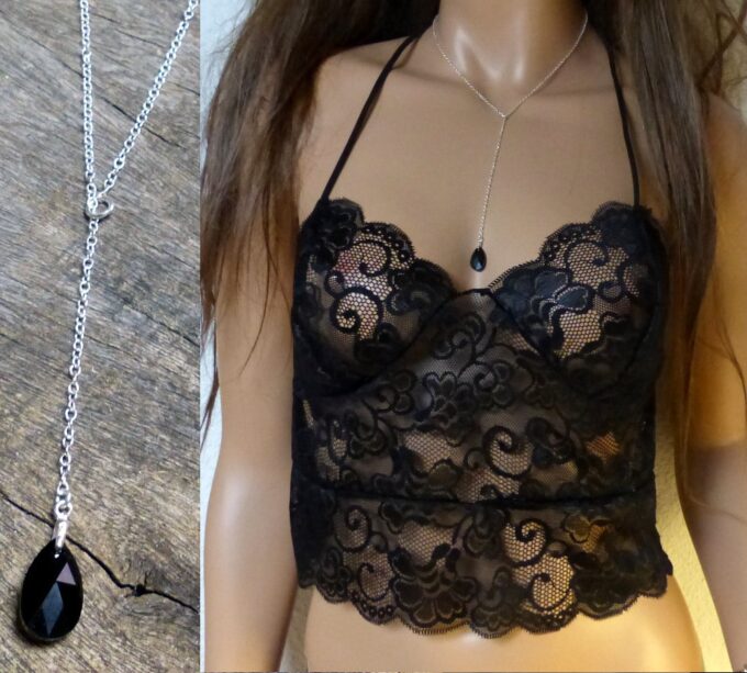 N3274d_Collier_femme_Y_argent_925_massif_goutte_cristal_de_swarovski_noire_NINANINA