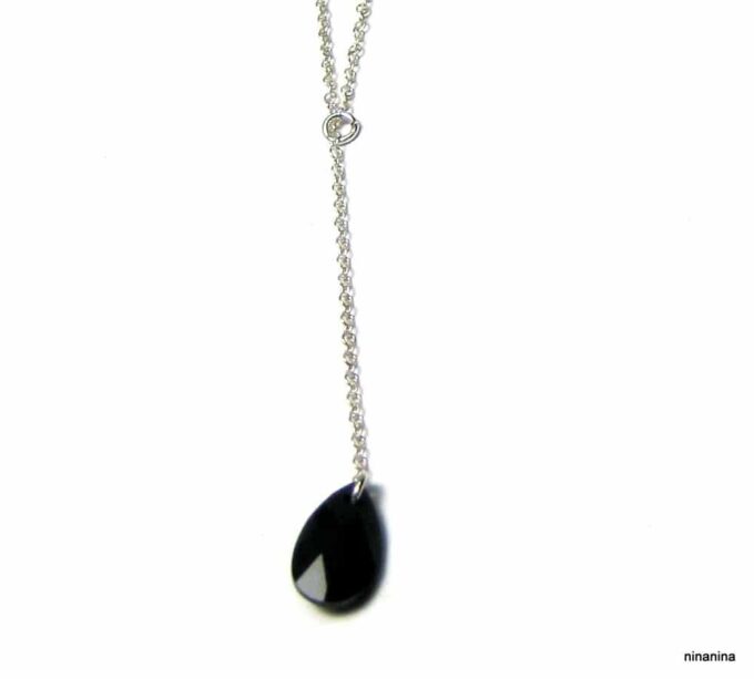 N3274terg_collier_argent_massif_et_goutte_noire_swarovski