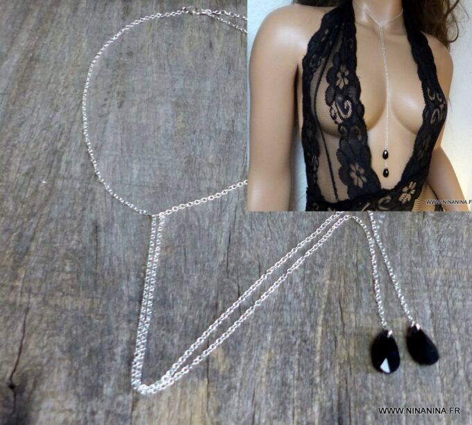 N3275a_Collier_femme_long_sautoir_argent_massif_gouttes_cristal_de_swarovski_noires_NINANINA