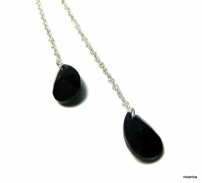 N3275tera_Collier_long_sautoir_argent_massif_et_goutte_cristal_de_swarovski