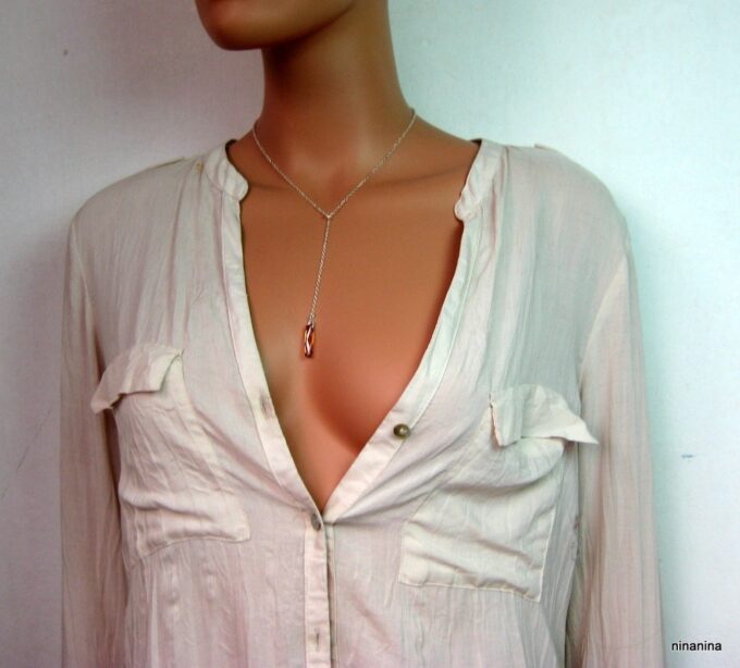 N3276tere_collier_argent_massif_et_pendentif_orange_swarovski