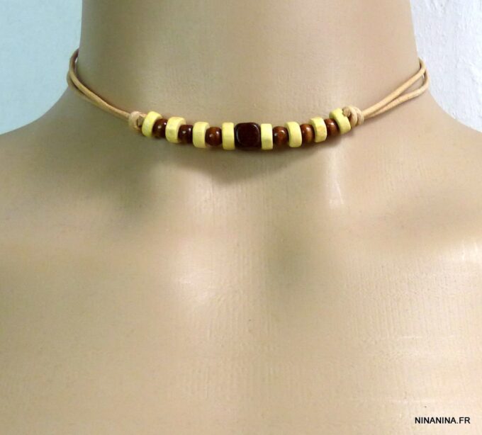 N3299tere_collier_cordon_cuir_perles_bois_marron