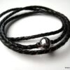 N3323d_bracelet_3_tours_cuir_tresse_et_acier_inoxydable