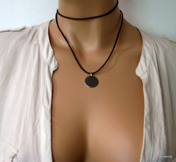 N3324terh_collier_cordon_acier_inoxydable