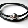 N3329a_bracelet_2_tours_cuir_tresse_et_acier_inoxydable