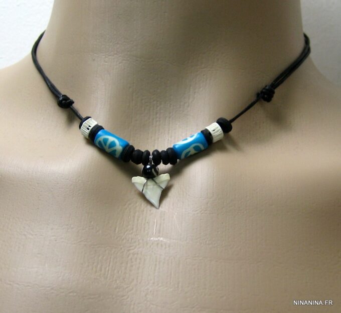 N3331terd_collier_homme_dent_de_requin_turquoise