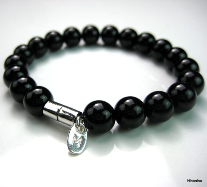N3346tera_bracelet_homme_perles_noires_personnalise