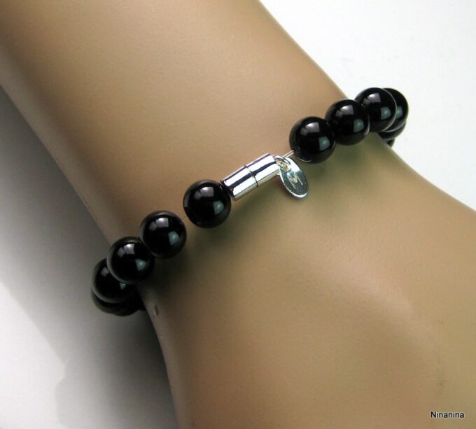 N3346terb_bracelet_homme_perles_noires_personnalise