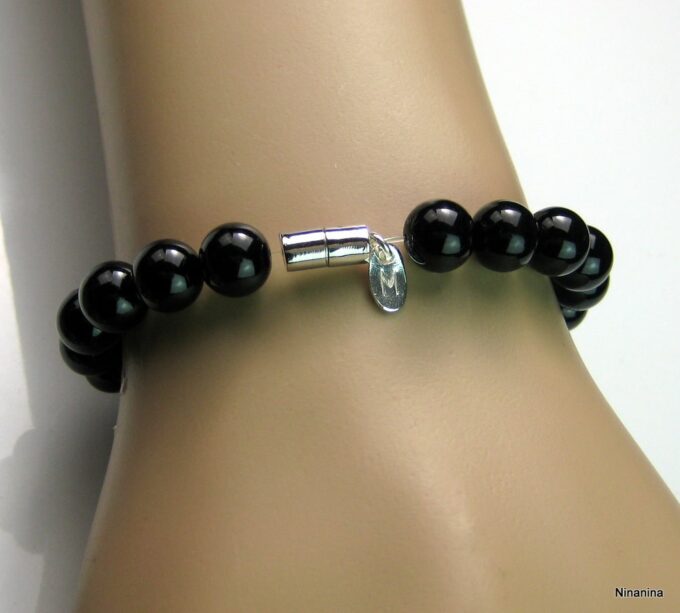 N3346terc_bracelet_homme_perles_noires_personnalise