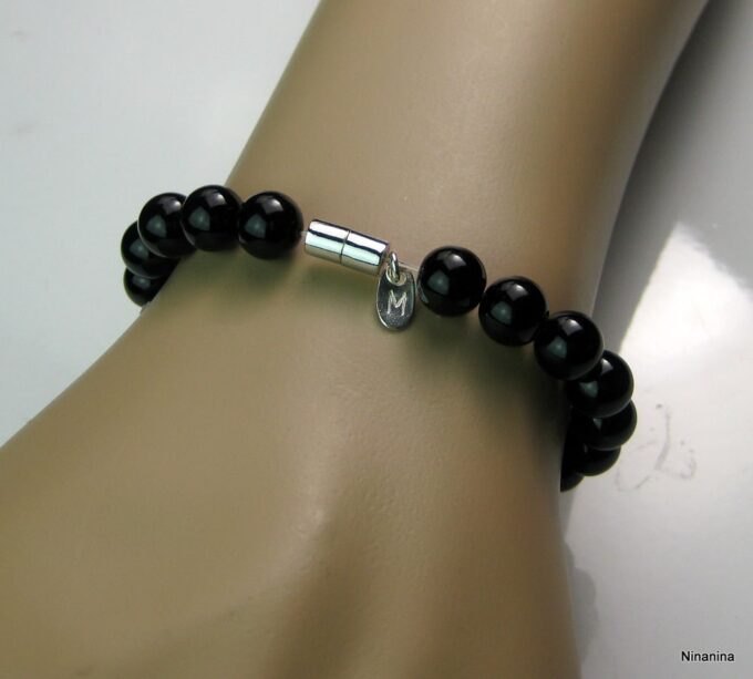 N3346terd_bracelet_homme_perles_noires_personnalise