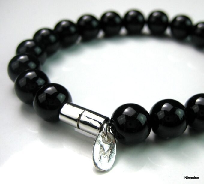 N3346terg_bracelet_homme_perles_noires_personnalise