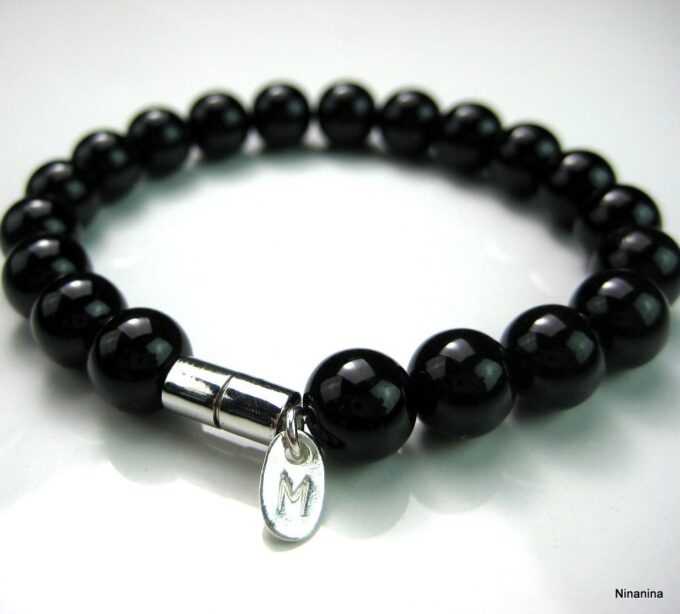 N3346terh_bracelet_homme_perles_noires_personnalise