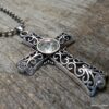 N3349a_Collier_femme_long_sautoir_croix_metal_argente_-_Bijoux_Colliers_en_ligne_Ninanina