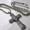 N3349b_collier_long_sautoir_croix_metal_argent_et_strass