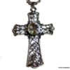 N3349d_Collier_femme_long_sautoir_croix_gothique_metal_argente_chaine_boule_NINANINA