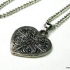 N3366terf_collier_de_dos_coeur_metal_argent