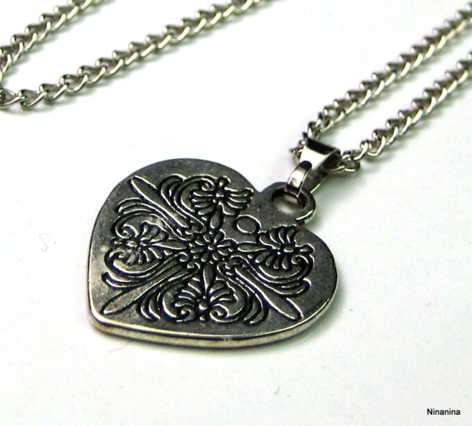 N3366terf_collier_de_dos_coeur_metal_argent