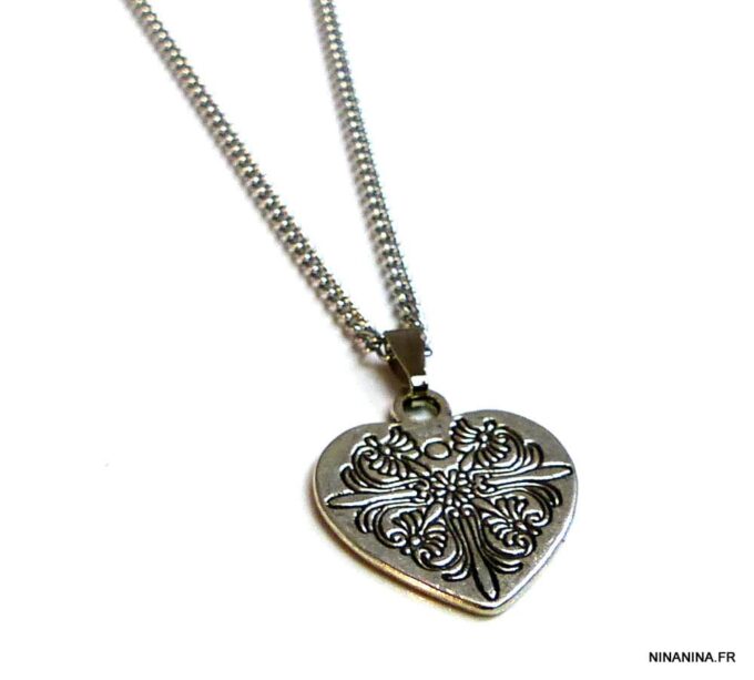 N3366terj_chaine_de_dos_coeur_metal_argente