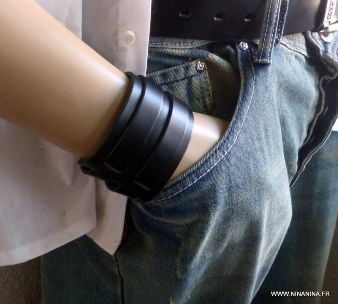 N3369a_Bracelet_de_force_homme_femme_cuir_double_noir_NINANINA-2